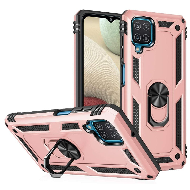 Coque Anneau Hybride pour Samsung Galaxy A12 / M12 / F12 Coque Anneau Hybride pour Samsung Galaxy A12 / M12 / F12